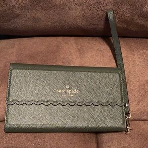 Kate Spade wristlet phone case